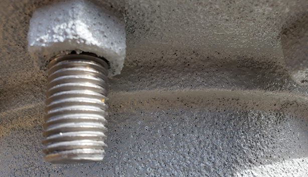 example of coated surface